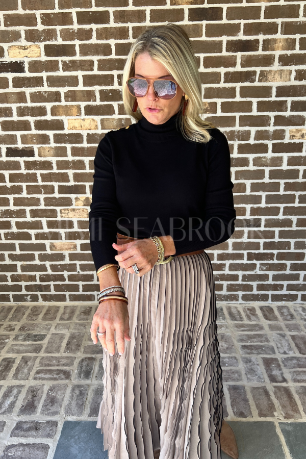 Dudley sweater, black