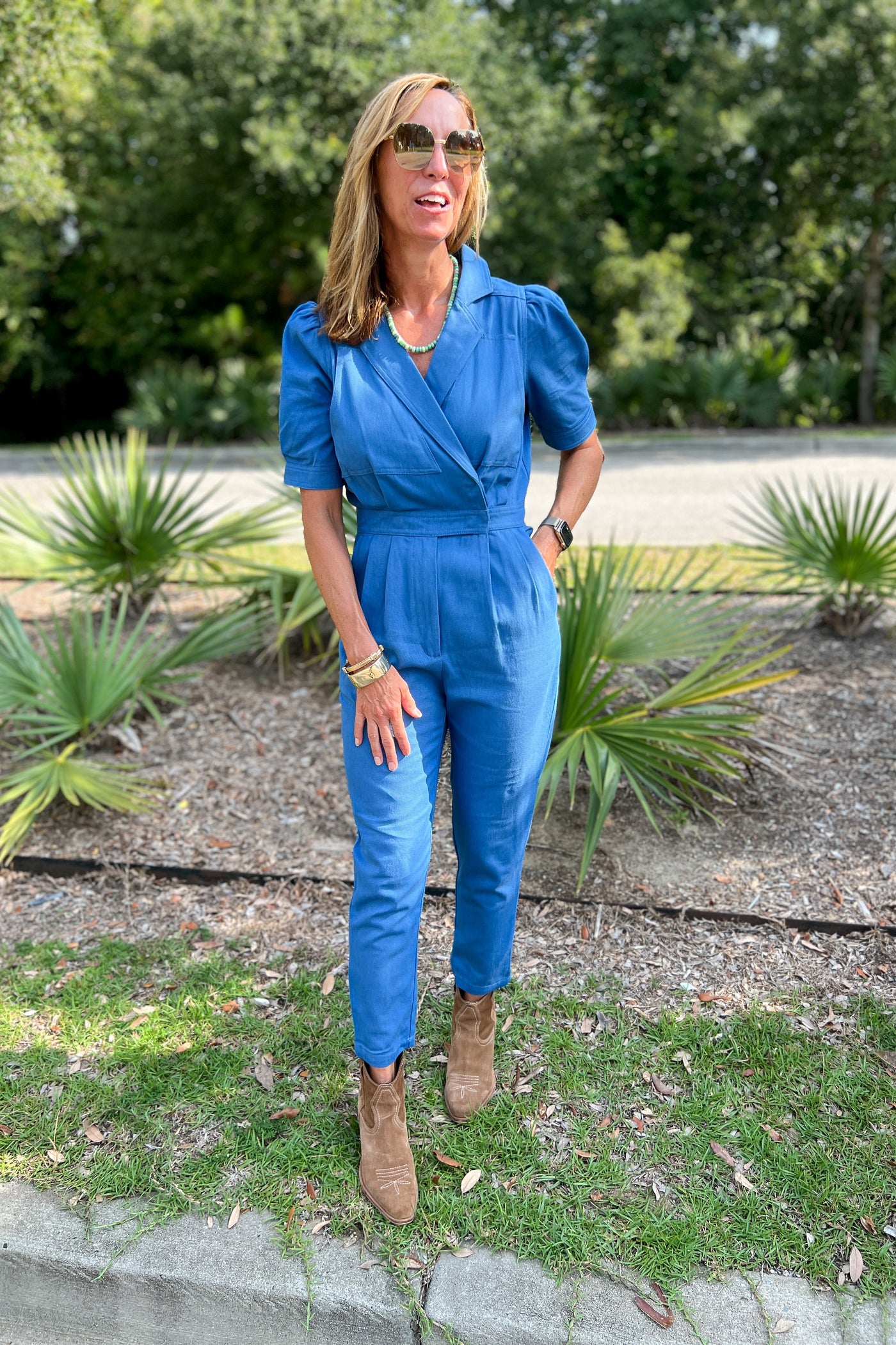 Swift jumpsuit, blue