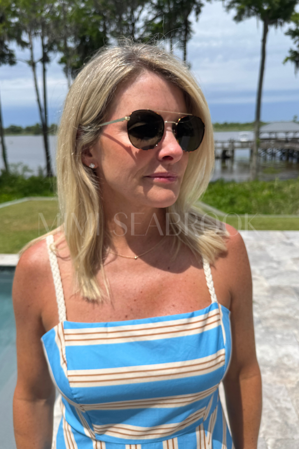 Easton Sunglasses, tortoise/green by I-SEA