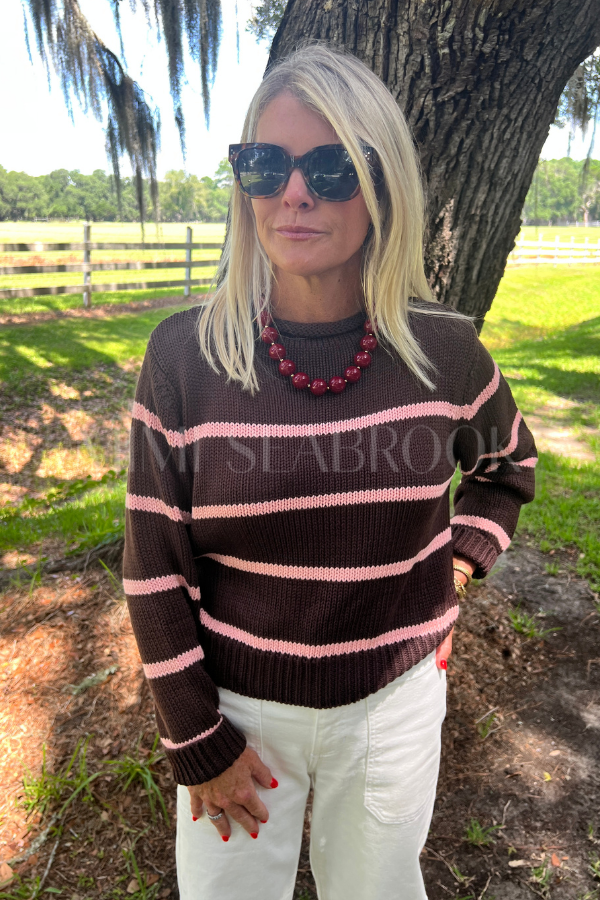 Elbert sweater, brown