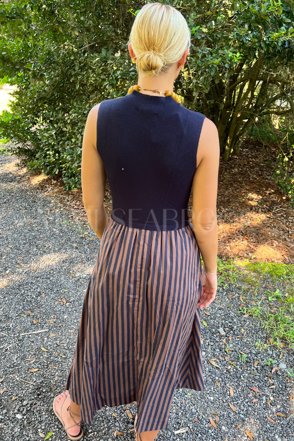 Elias dress, navy