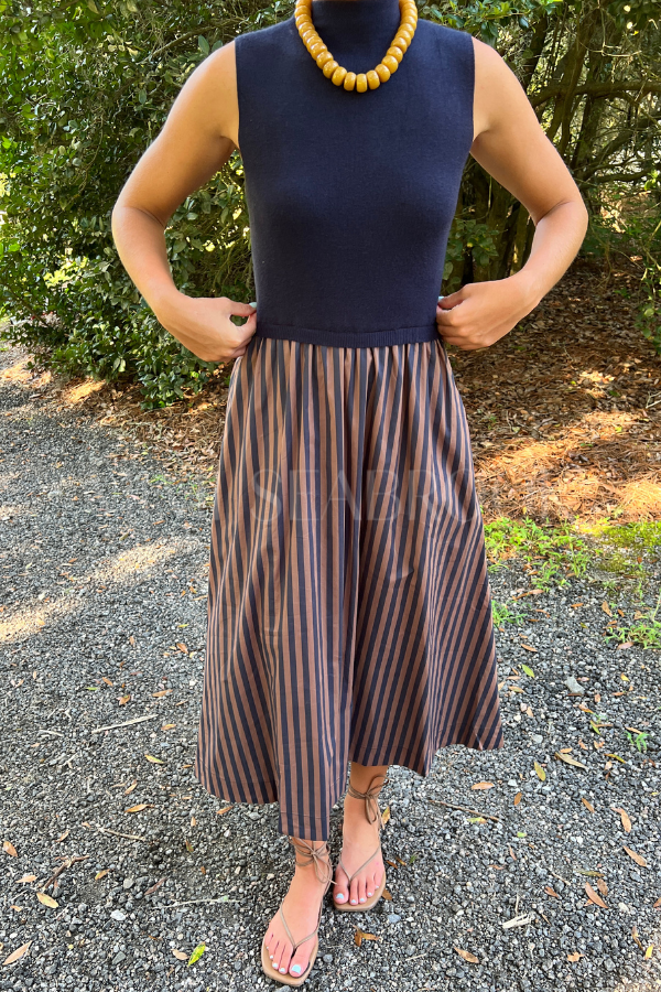 Elias dress, navy