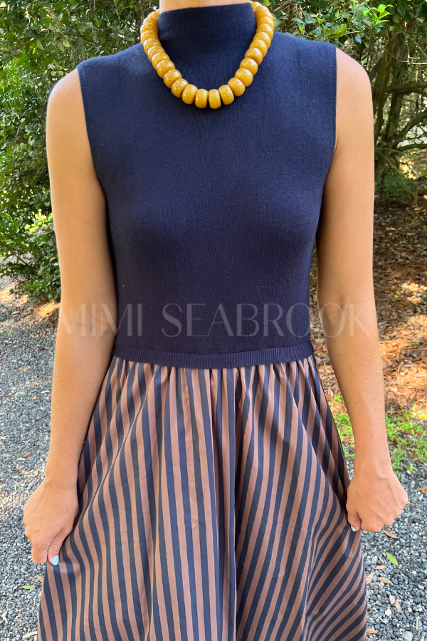 Elias dress, navy