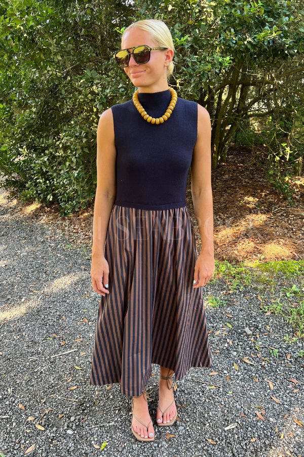 Elias dress, navy