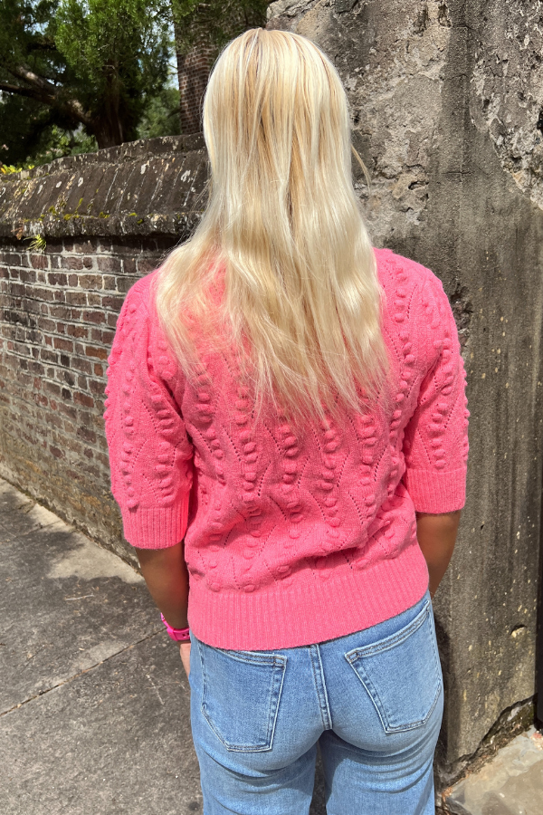 Ellery sweater, coral