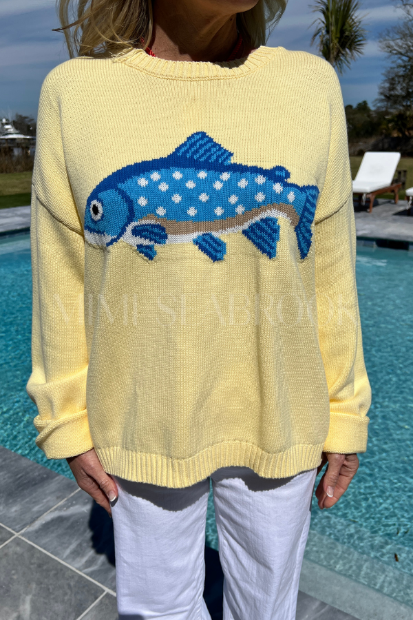 Ellington sweater, lemon