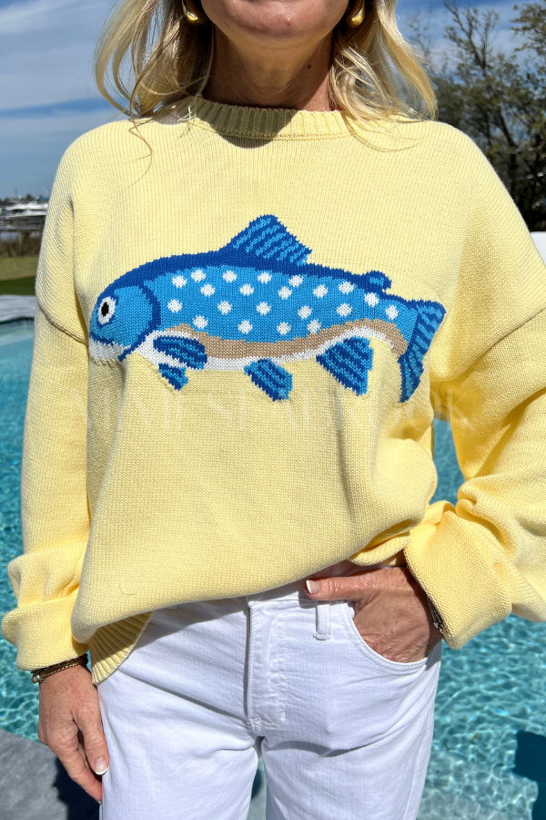Ellington sweater, lemon