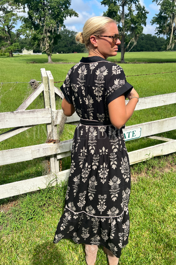 Elsa dress, black