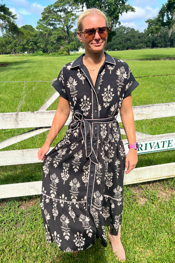 Elsa dress, black