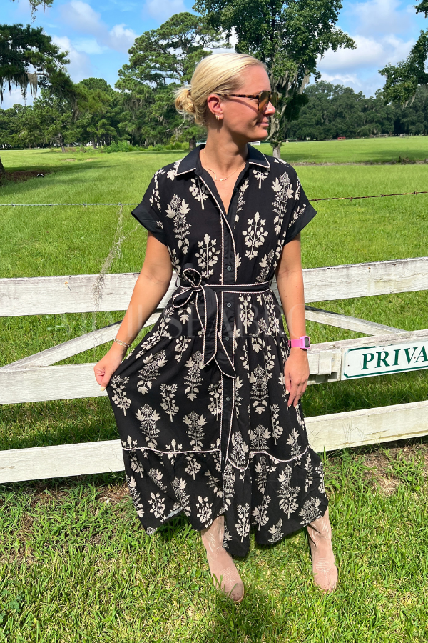 Elsa dress, black