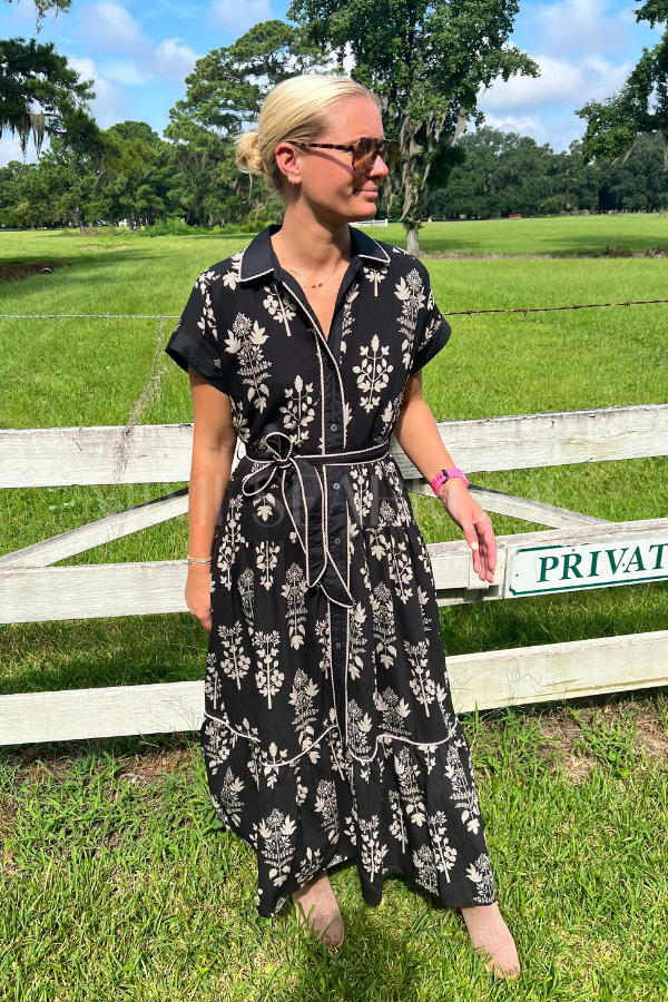 Elsa dress, black