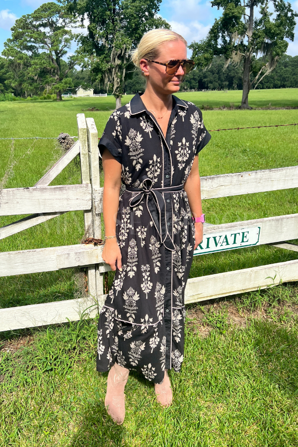 Elsa dress, black