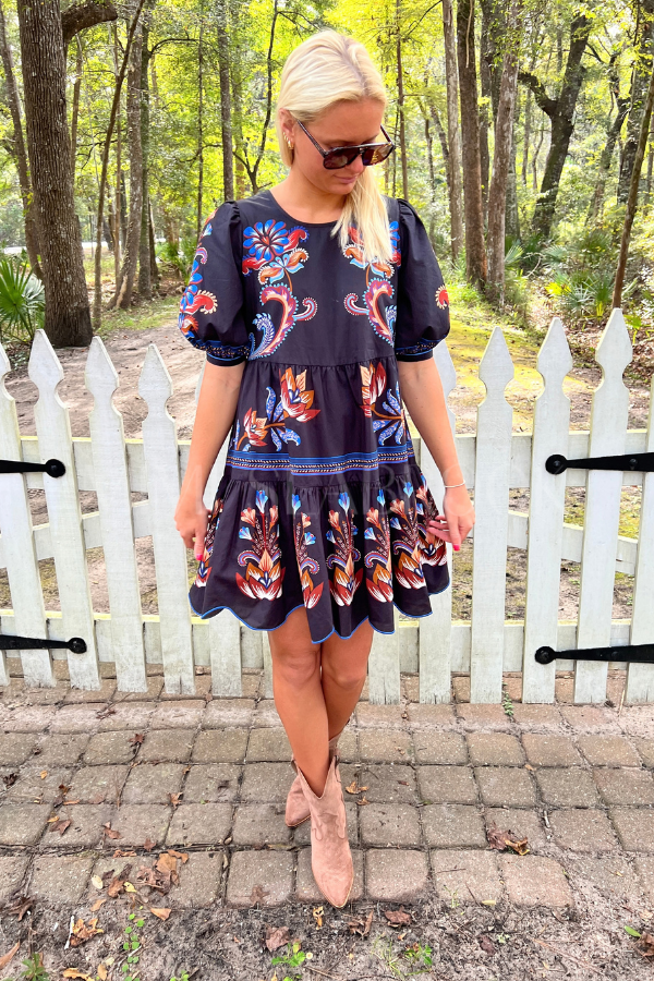 Energy Floral Mini Dress by Farm Rio