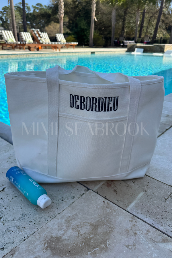 Lowcountry Tote Bag by Mimi Seabrook, Debordieu