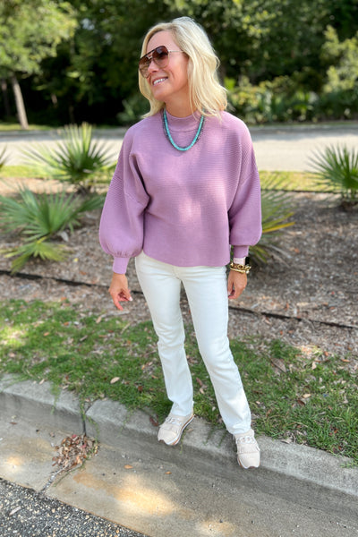 Parkerville sweater, lavender
