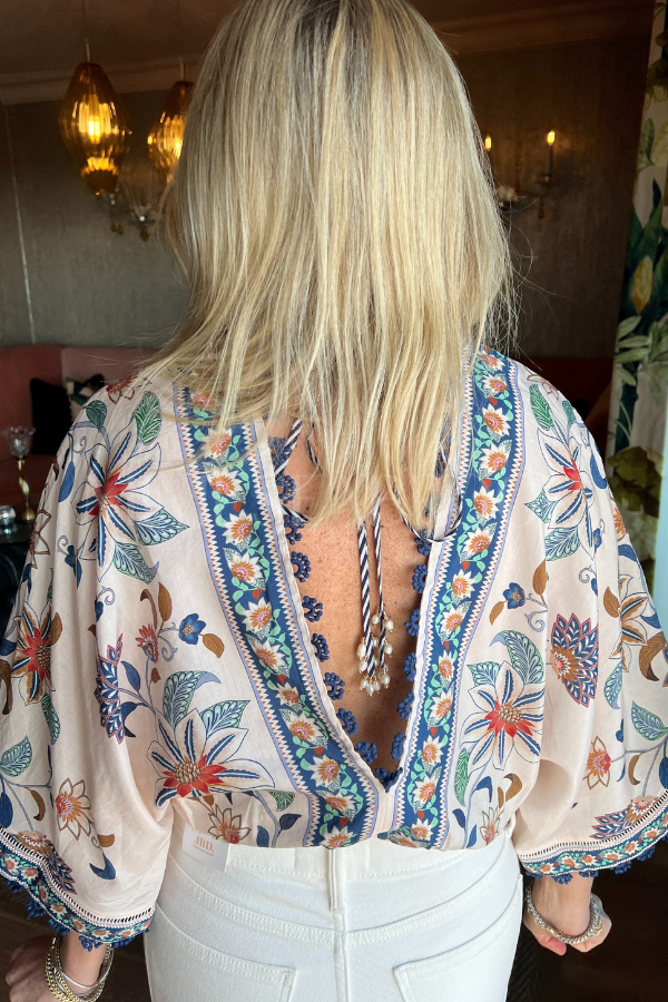 Floral Delhi Tapestry Bodysuit by Farm Rio