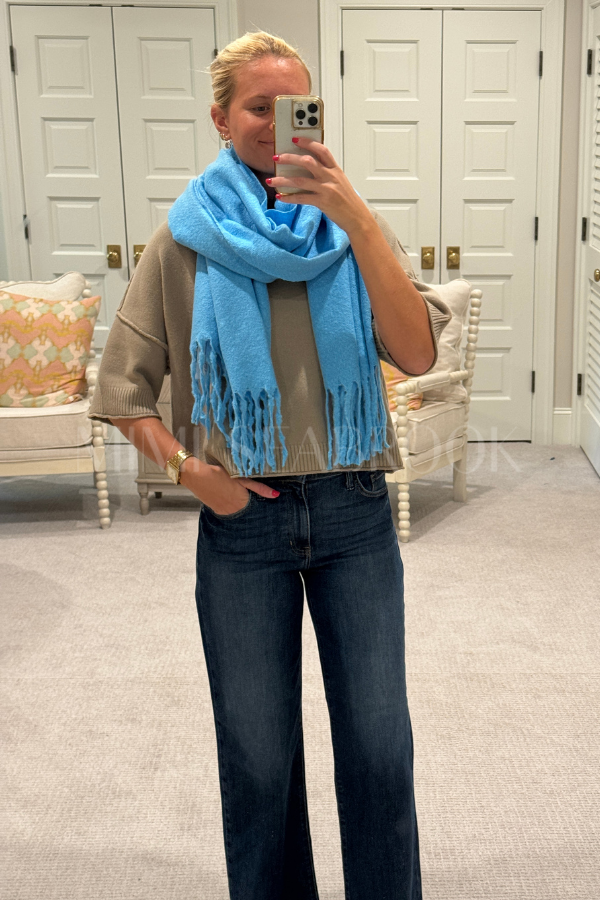 Fable scarf, blue
