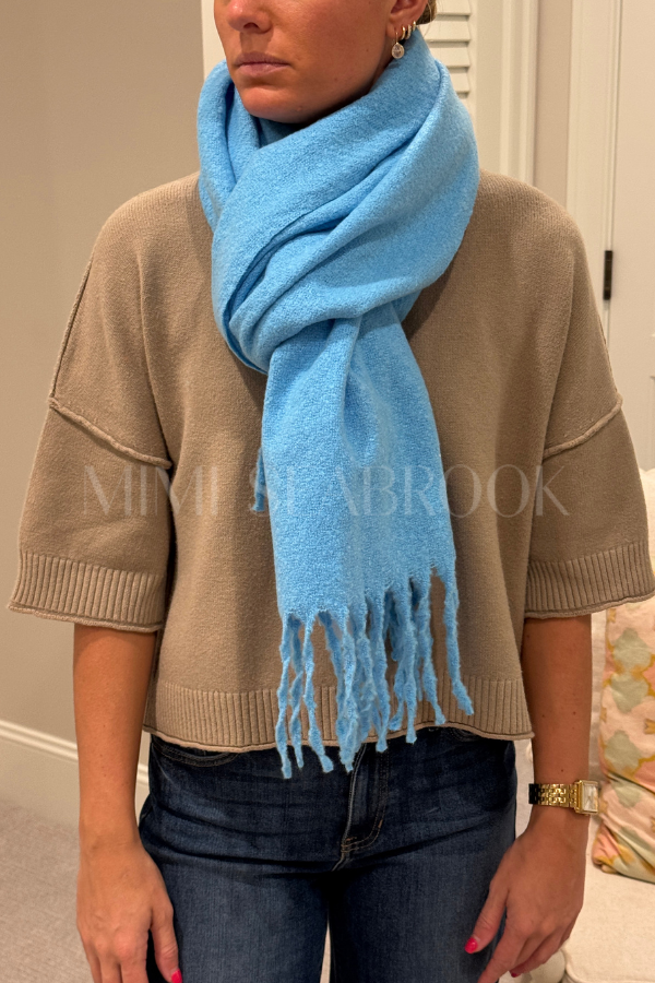 Fable scarf, blue