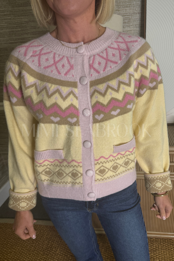 Feldman sweater, light pink