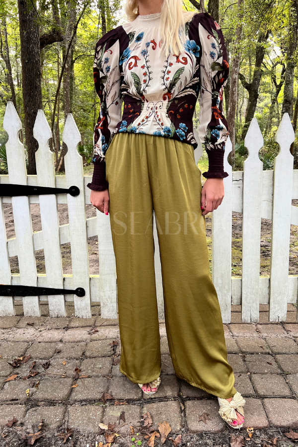 Fendler pants, avocado