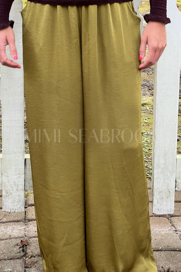 Fendler pants, avocado