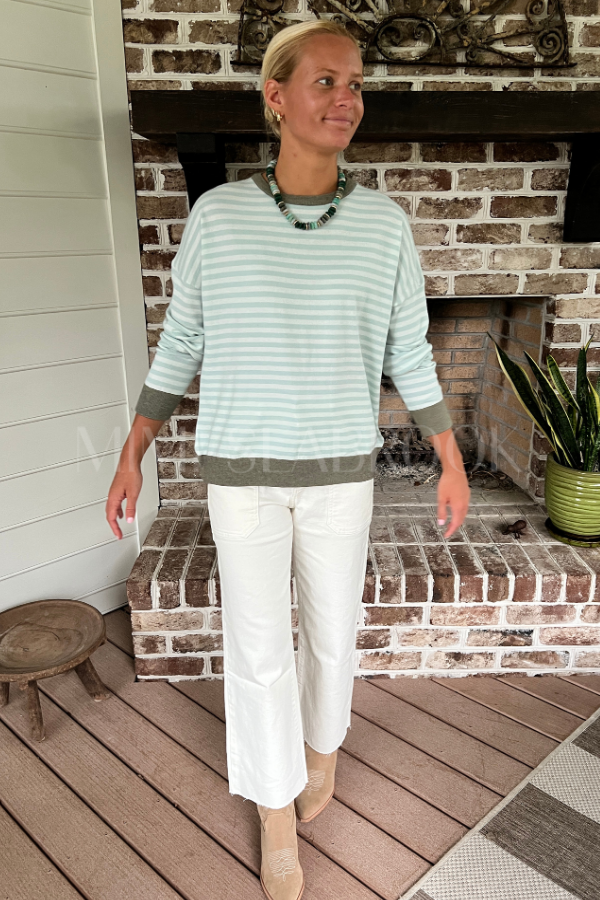 Ferris light sweater, blue