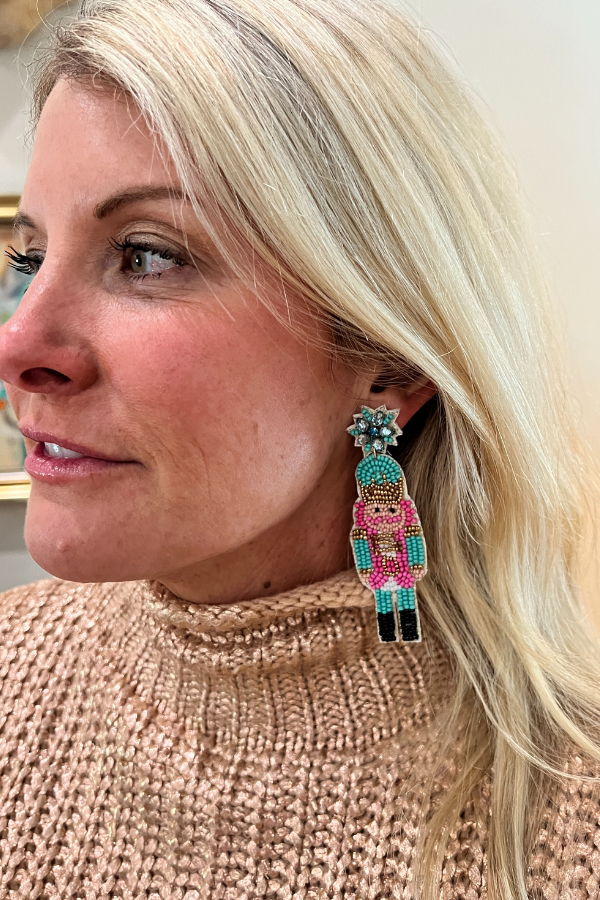 Festive Nutcracker earrings