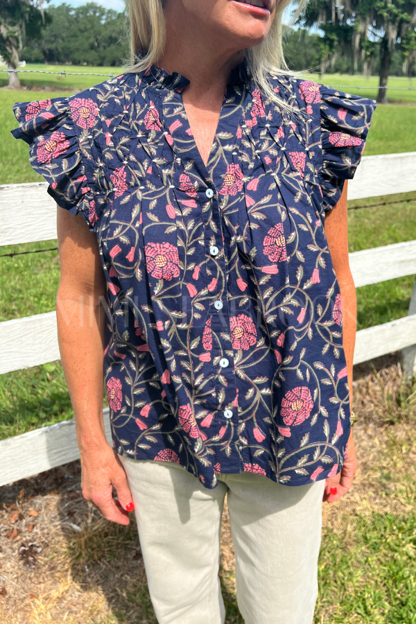 Finis top, navy
