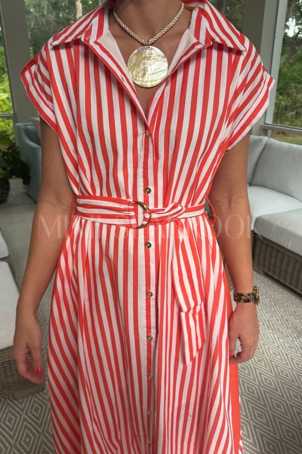 Flint dress, orange