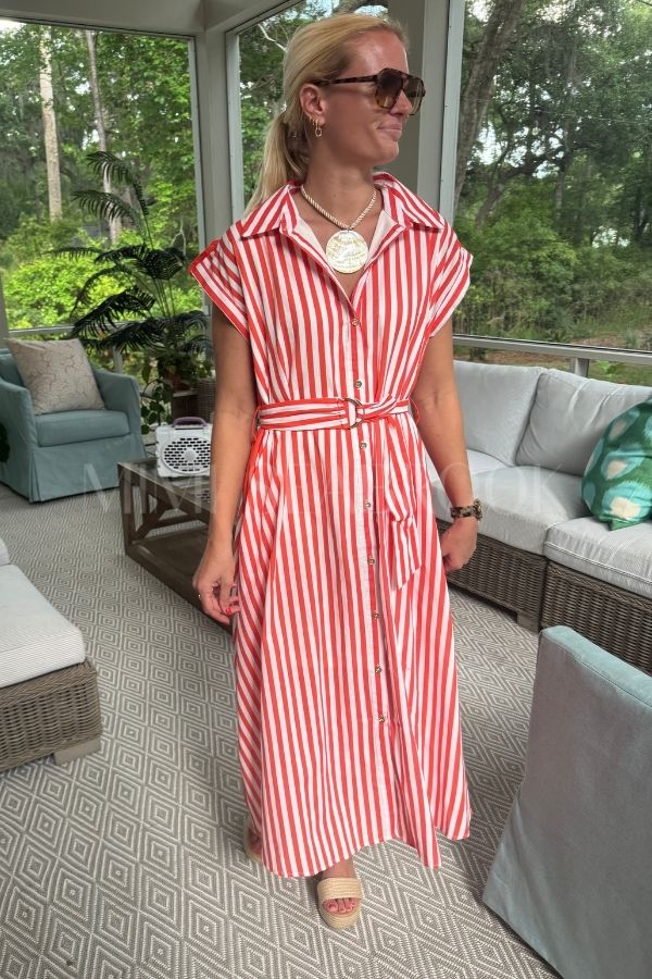 Flint dress, orange