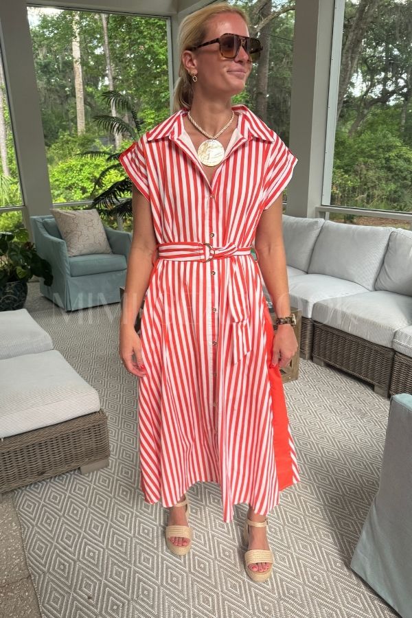 Flint dress, orange