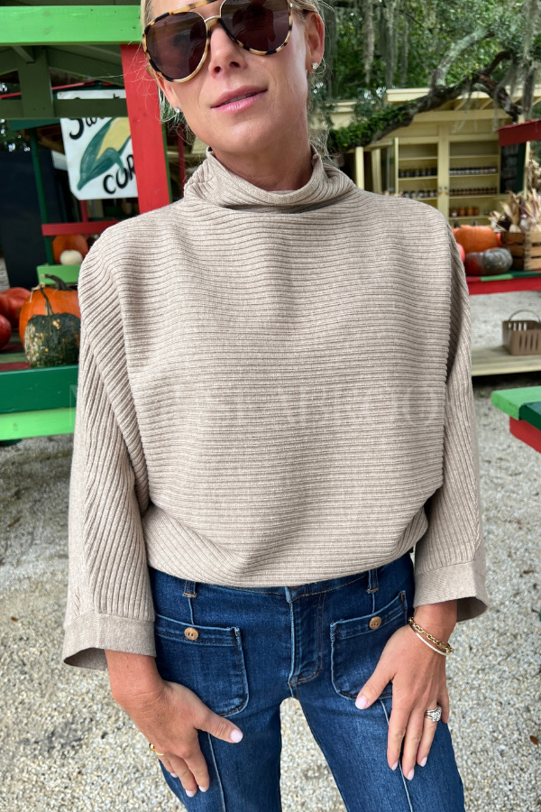 Florence sweater, taupe