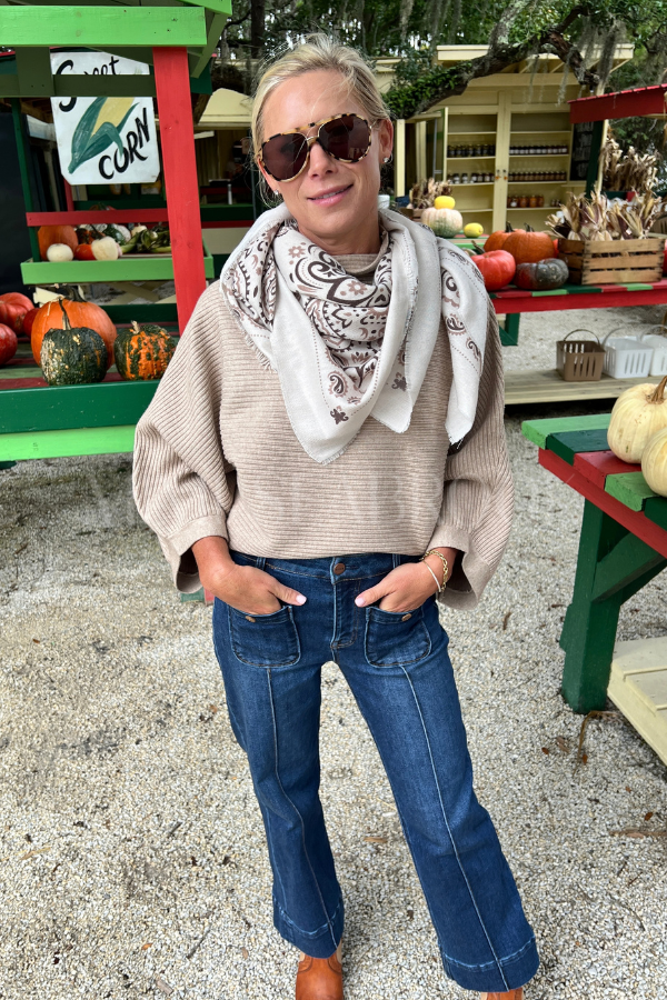 Florence sweater, taupe