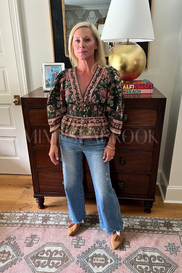 Flowering Garden Tree Blouse by Farm Rio