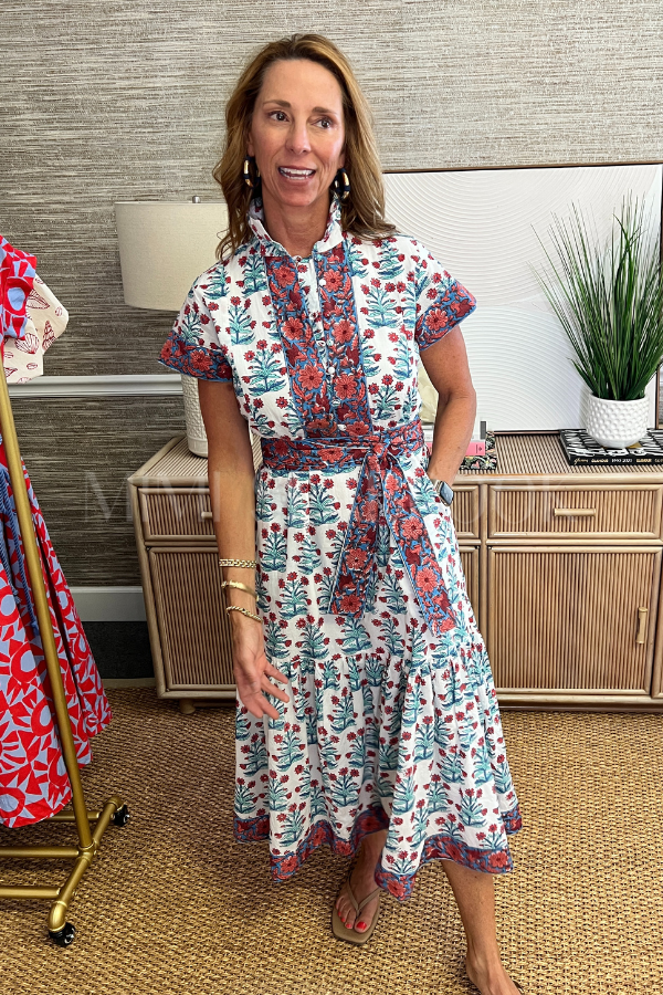 Folly Maxi Dress, Starburst by Victoria Dunn