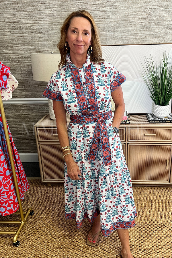 Folly Maxi Dress, Starburst by Victoria Dunn