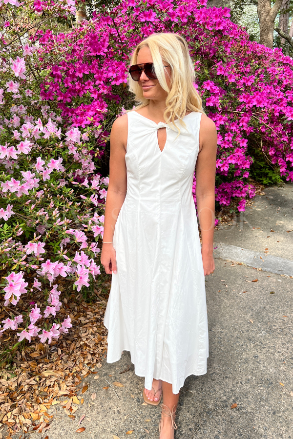 Francie dress,white