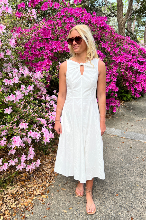 Francie dress,white