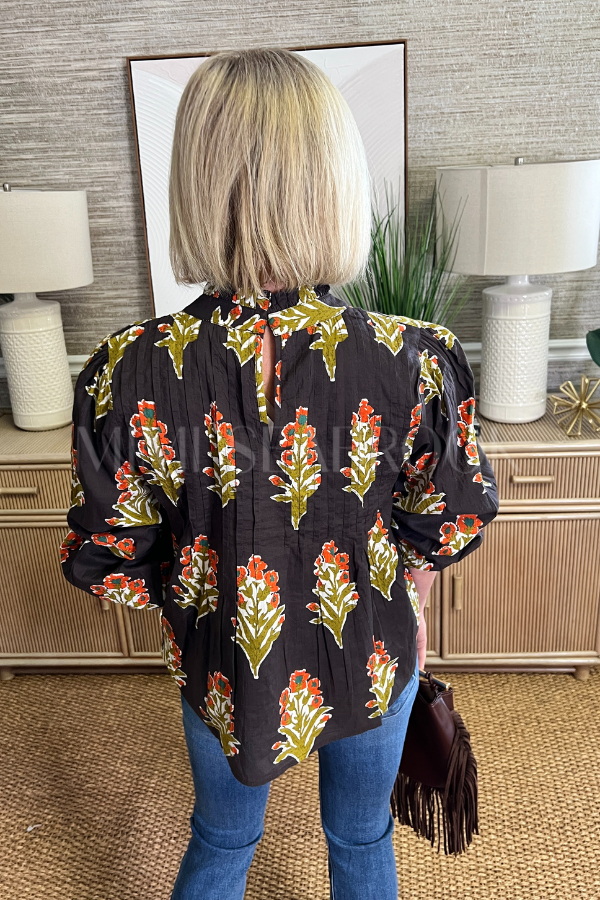 Francy top, chocolate