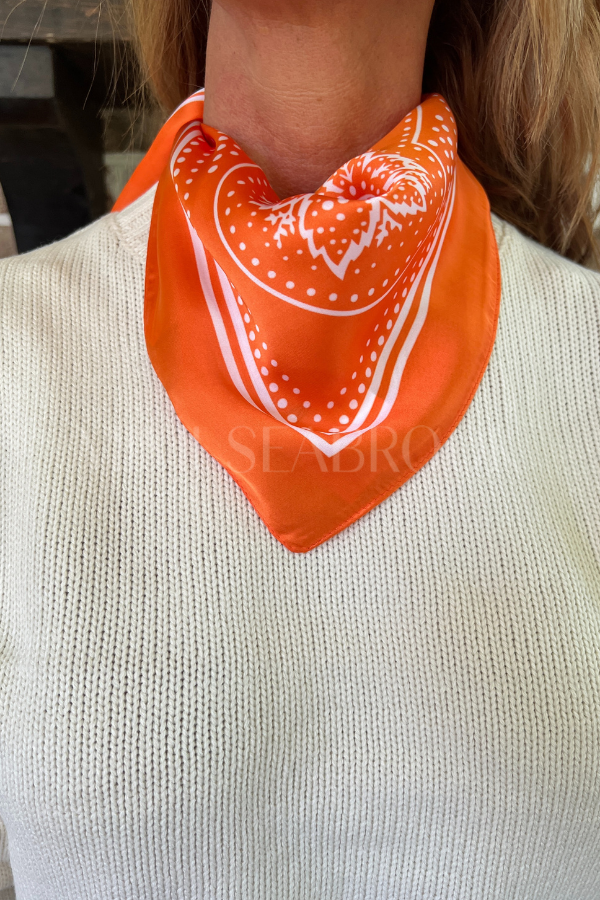 Fritzgerald scarf, orange