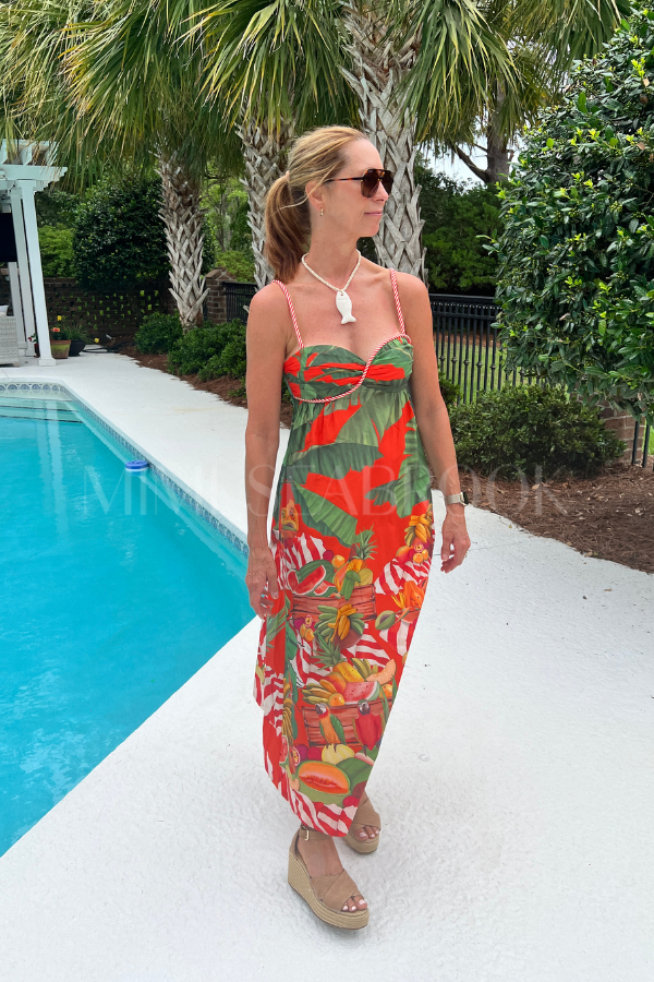 Fruit Trolley Maxi Dress by Farm Rio