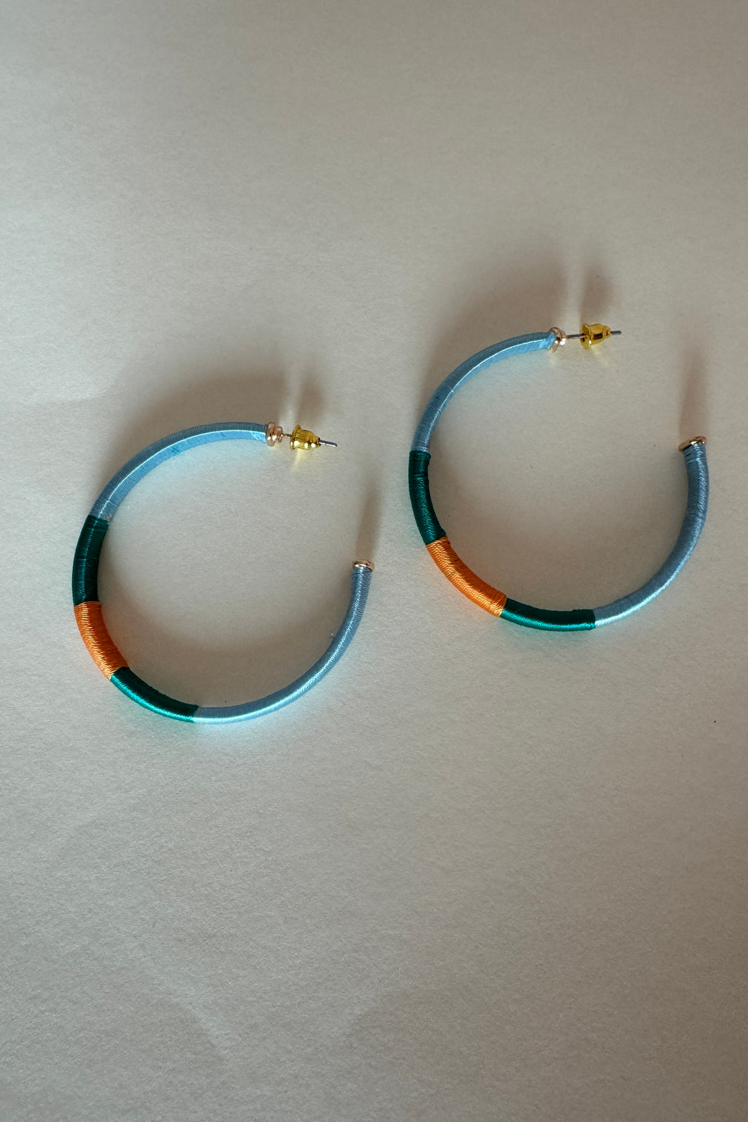 Judd earrings, light blue