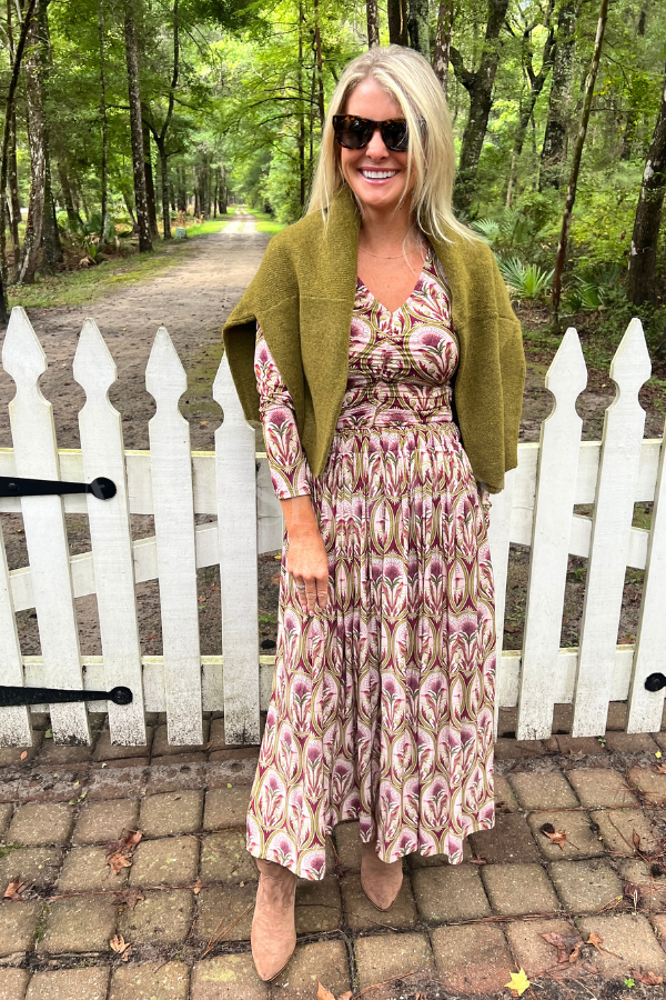 Garden Medal Midi Skirt by Farm Rio