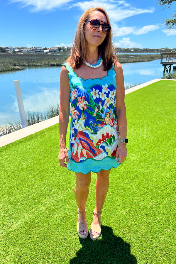 Garden Of Life Scarf Mini Dress by Farm Rio