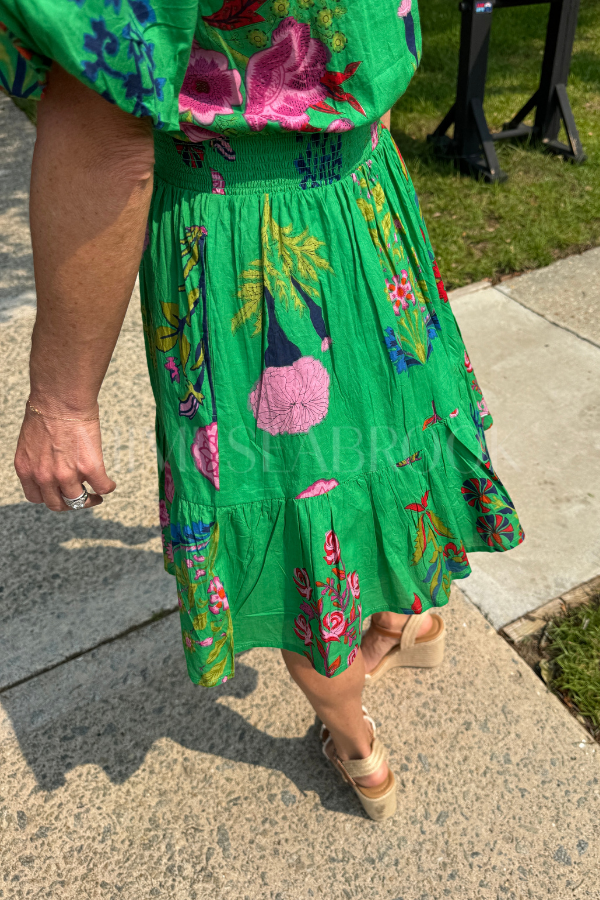 Gardner dress, green
