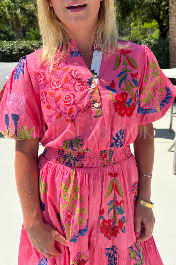 Gardner dress, pink