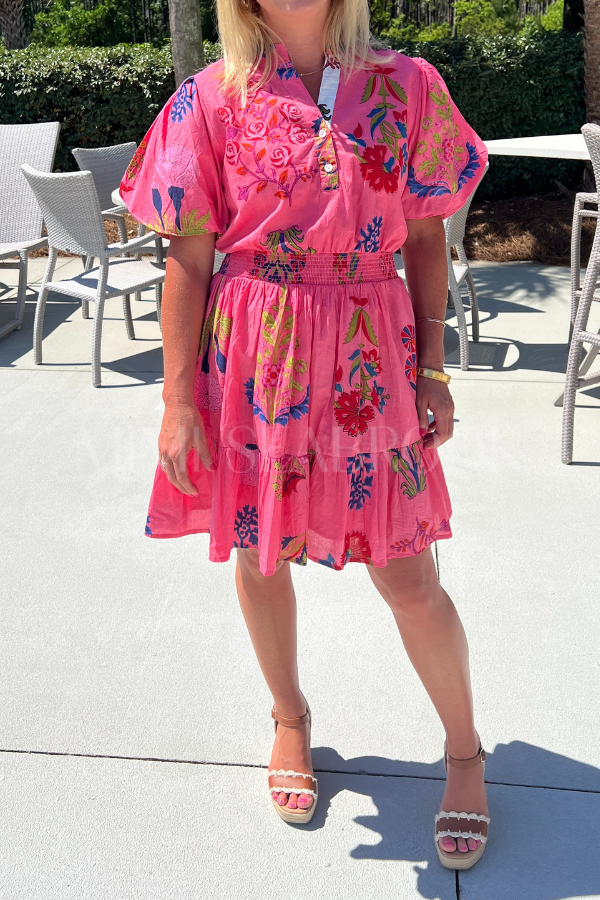 Gardner dress, pink