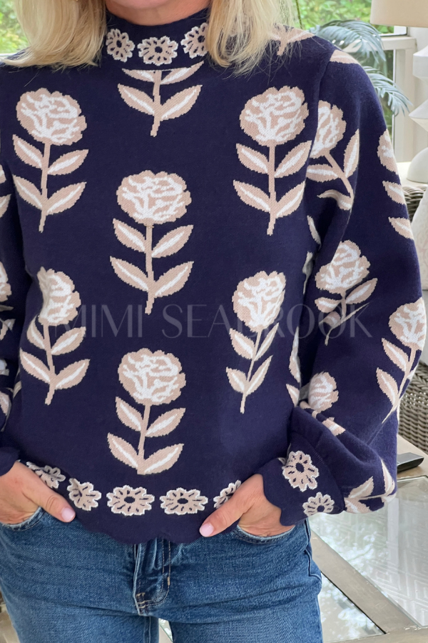 Gaster sweater, navy