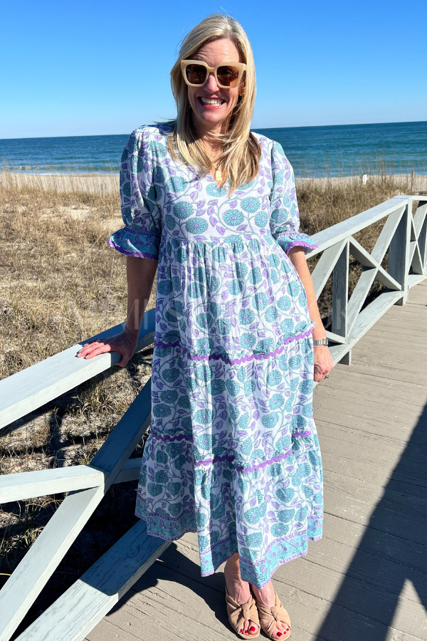 Georgia Dress, Opal