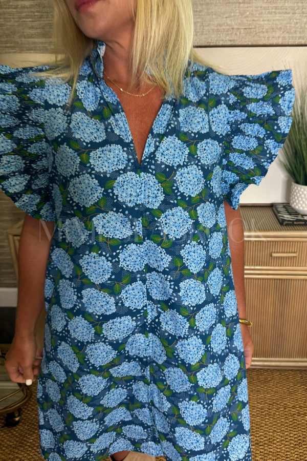 Ginette dress, navy